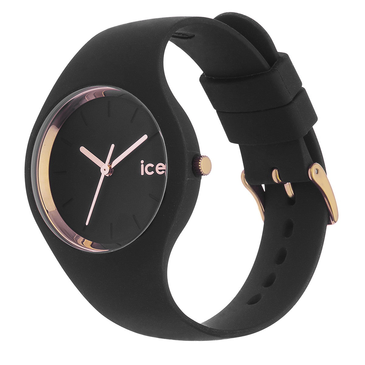 アイスウォッチ ICE-WATCH 腕時計 レディース アイスグラム ICE glam ブラックローズゴールド スモール+ 024521