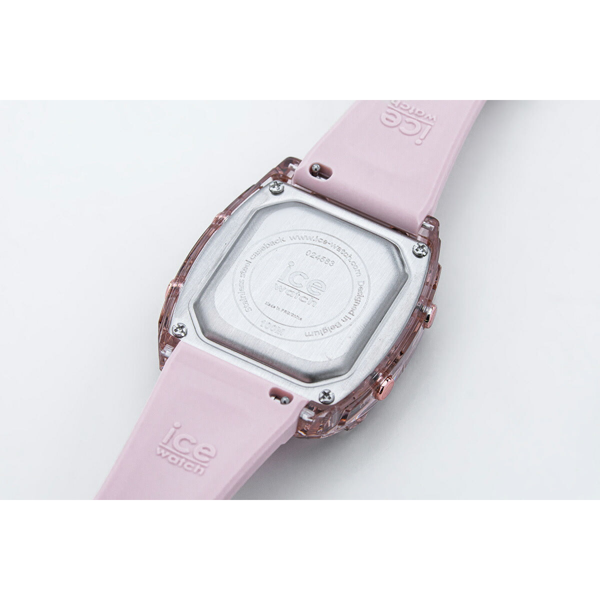 アイスウォッチ ICE-WATCH 腕時計 メンズ レディース アイスデジットボリデイ ICE digit boliday ヌード クリア ローズゴールド 024563【2025 新作】