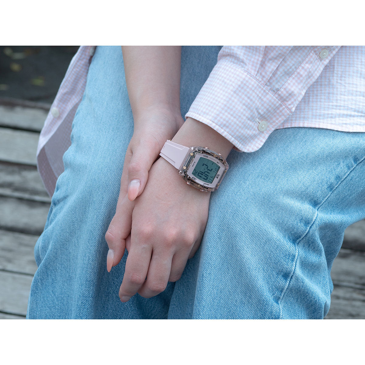 アイスウォッチ ICE-WATCH 腕時計 メンズ レディース アイスデジットボリデイ ICE digit boliday ヌード クリア ローズゴールド 024563【2025 新作】
