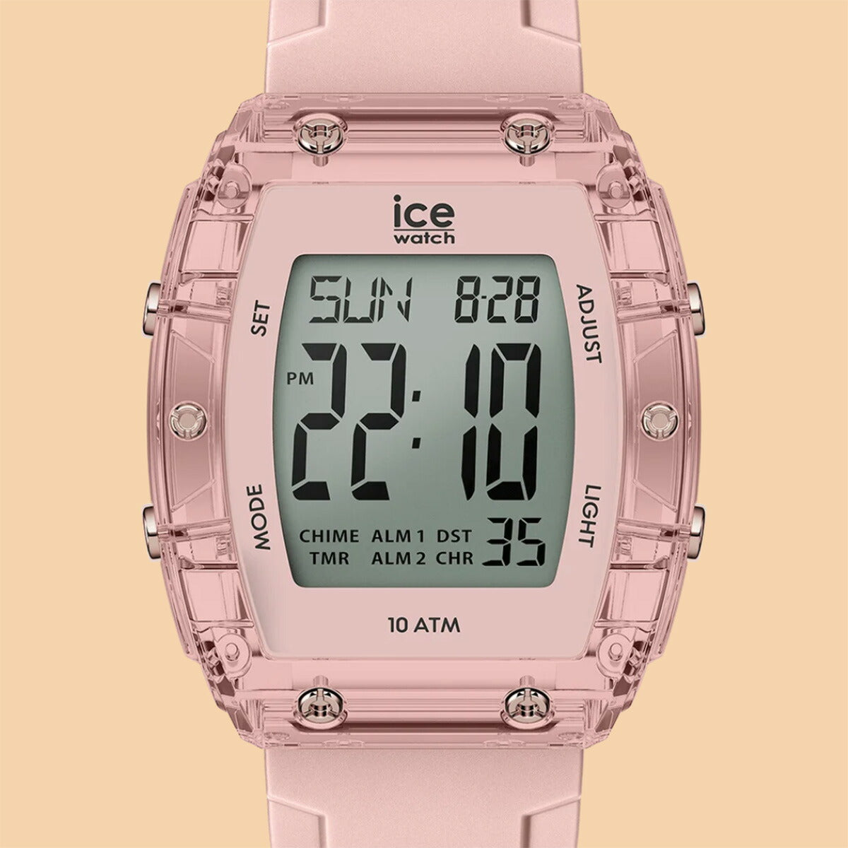 アイスウォッチ ICE-WATCH 腕時計 メンズ レディース アイスデジットボリデイ ICE digit boliday ヌード クリア ローズゴールド 024563【2025 新作】