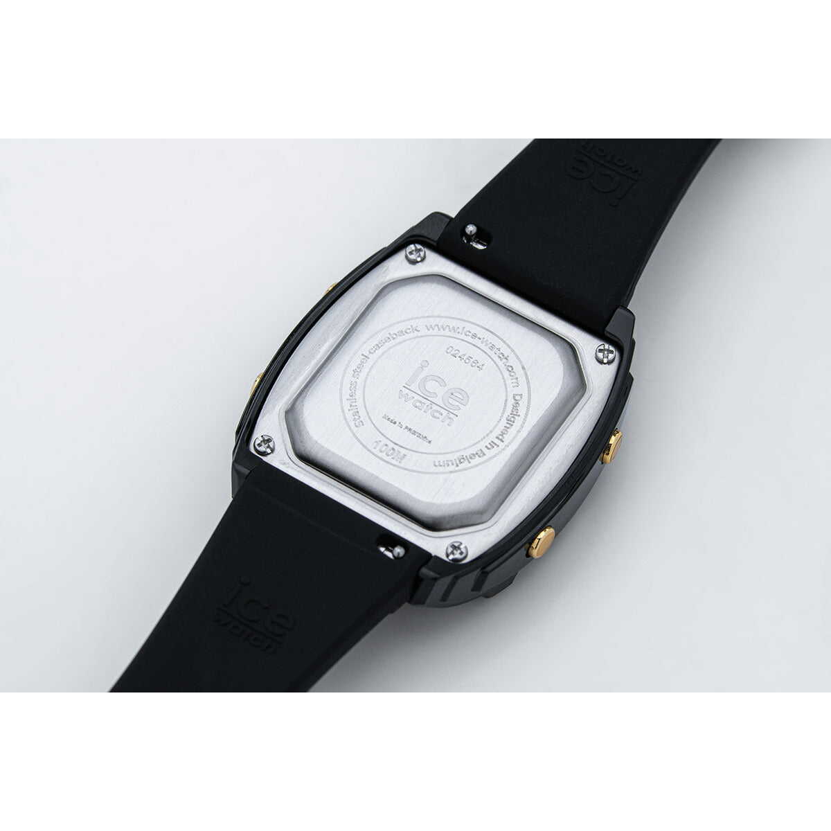 アイスウォッチ ICE-WATCH 腕時計 メンズ レディース アイスデジットボリデイ ICE digit boliday ブラック ゴールド 024564【2025 新作】