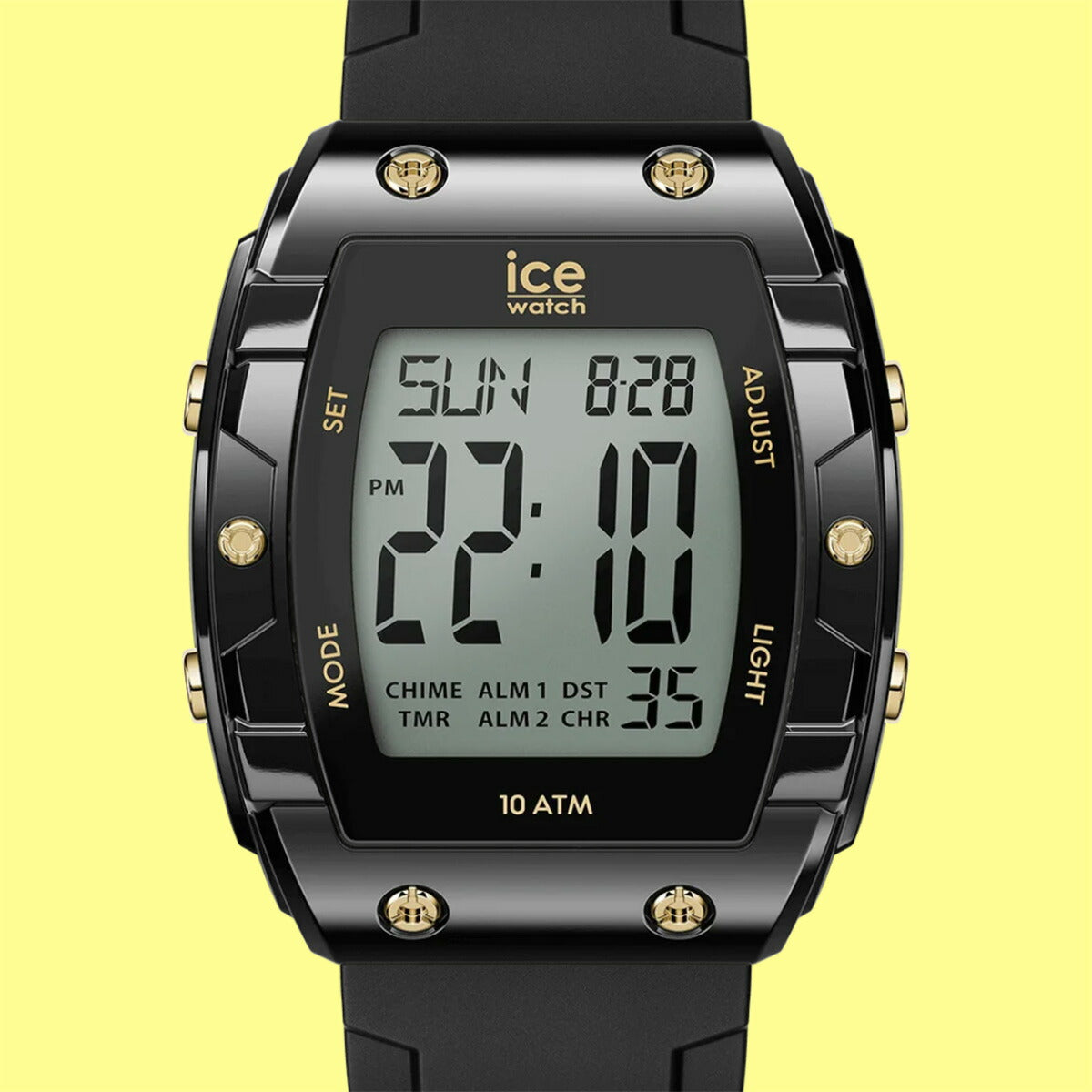 アイスウォッチ ICE-WATCH 腕時計 メンズ レディース アイスデジットボリデイ ICE digit boliday ブラック ゴールド 024564【2025 新作】