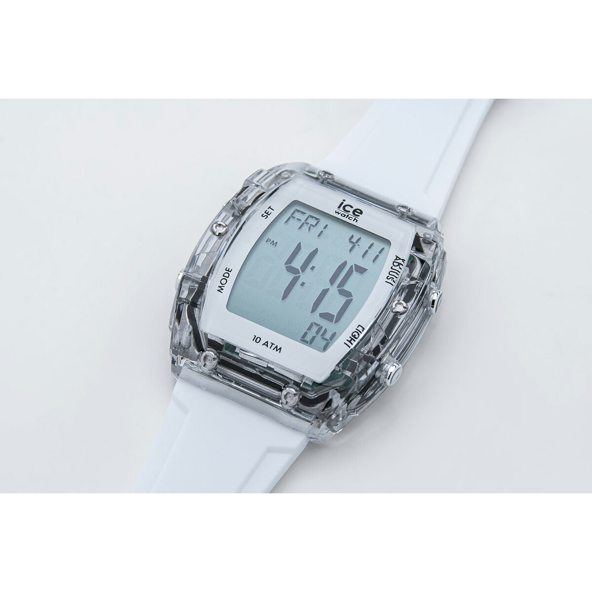 アイスウォッチ ICE-WATCH 腕時計 メンズ レディース アイスデジットボリデイ ICE digit boliday ホワイト クリア シルバー 024565【2025 新作】