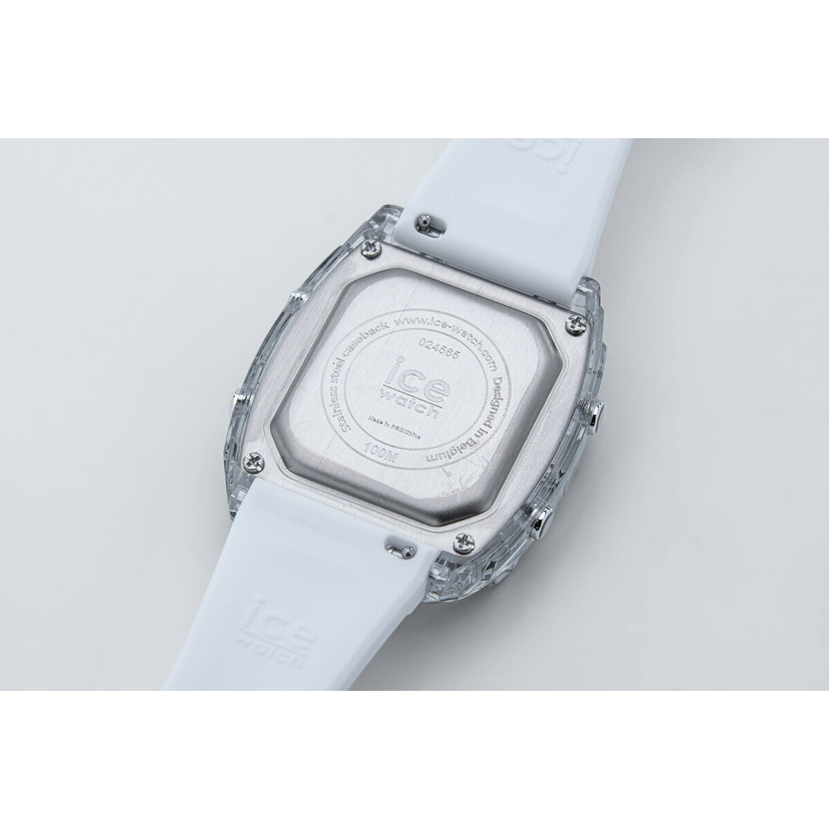 アイスウォッチ ICE-WATCH 腕時計 メンズ レディース アイスデジットボリデイ ICE digit boliday ホワイト クリア シルバー 024565【2025 新作】
