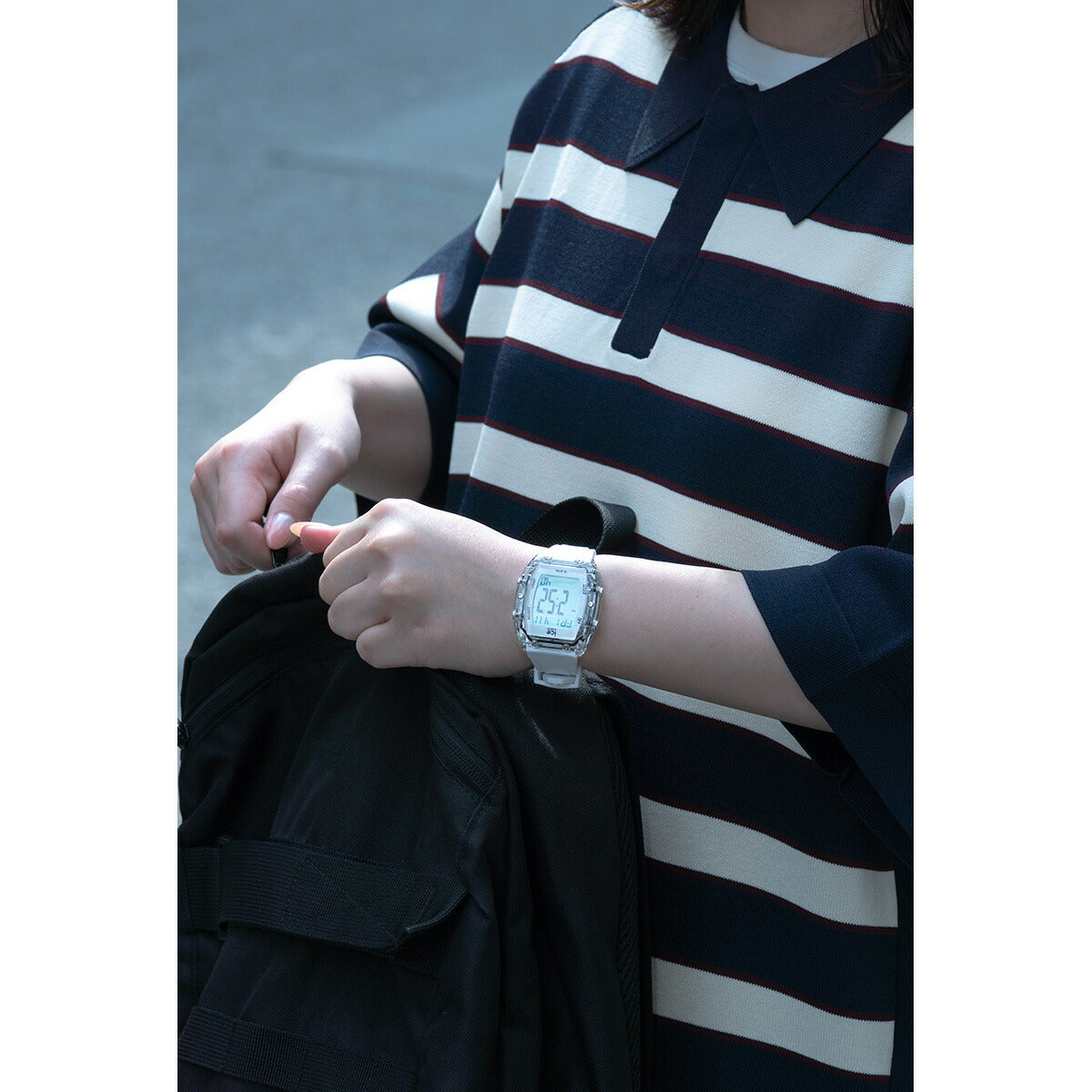 アイスウォッチ ICE-WATCH 腕時計 メンズ レディース アイスデジットボリデイ ICE digit boliday ホワイト クリア シルバー 024565【2025 新作】