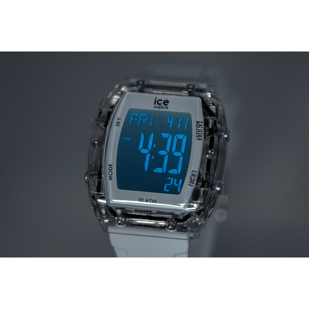 アイスウォッチ ICE-WATCH 腕時計 メンズ レディース アイスデジットボリデイ ICE digit boliday ホワイト クリア シルバー 024565【2025 新作】