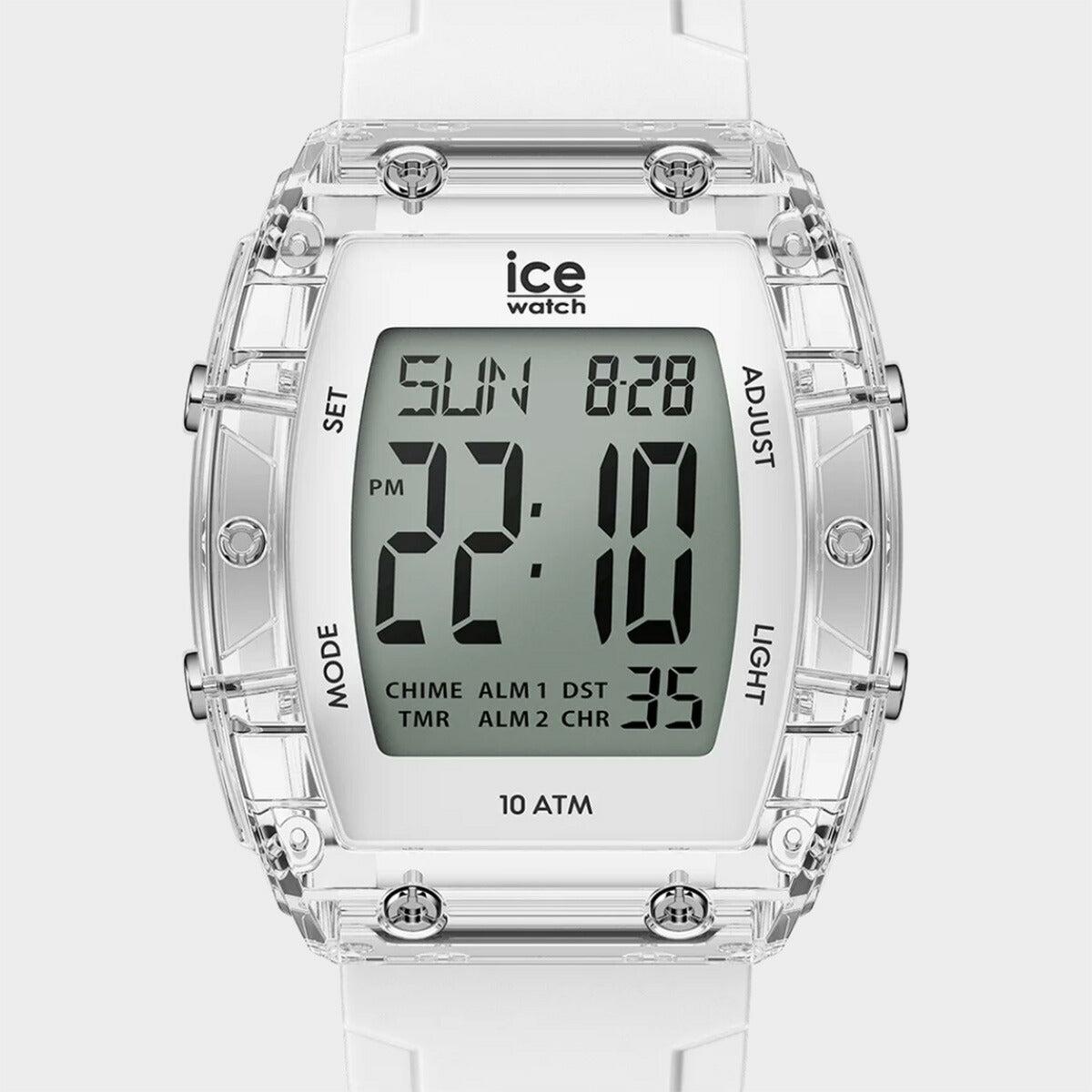 アイスウォッチ ICE-WATCH 腕時計 メンズ レディース アイスデジットボリデイ ICE digit boliday ホワイト クリア シルバー 024565【2025 新作】