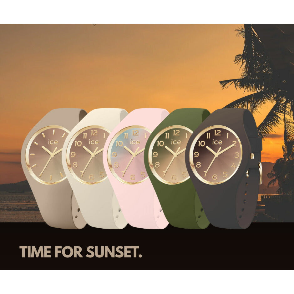 アイスウォッチ ICE-WATCH 腕時計 レディース アイスサンセット2025 ICE sunset 2025 スモール+ ダークチョコレート 024986【2025 新作】