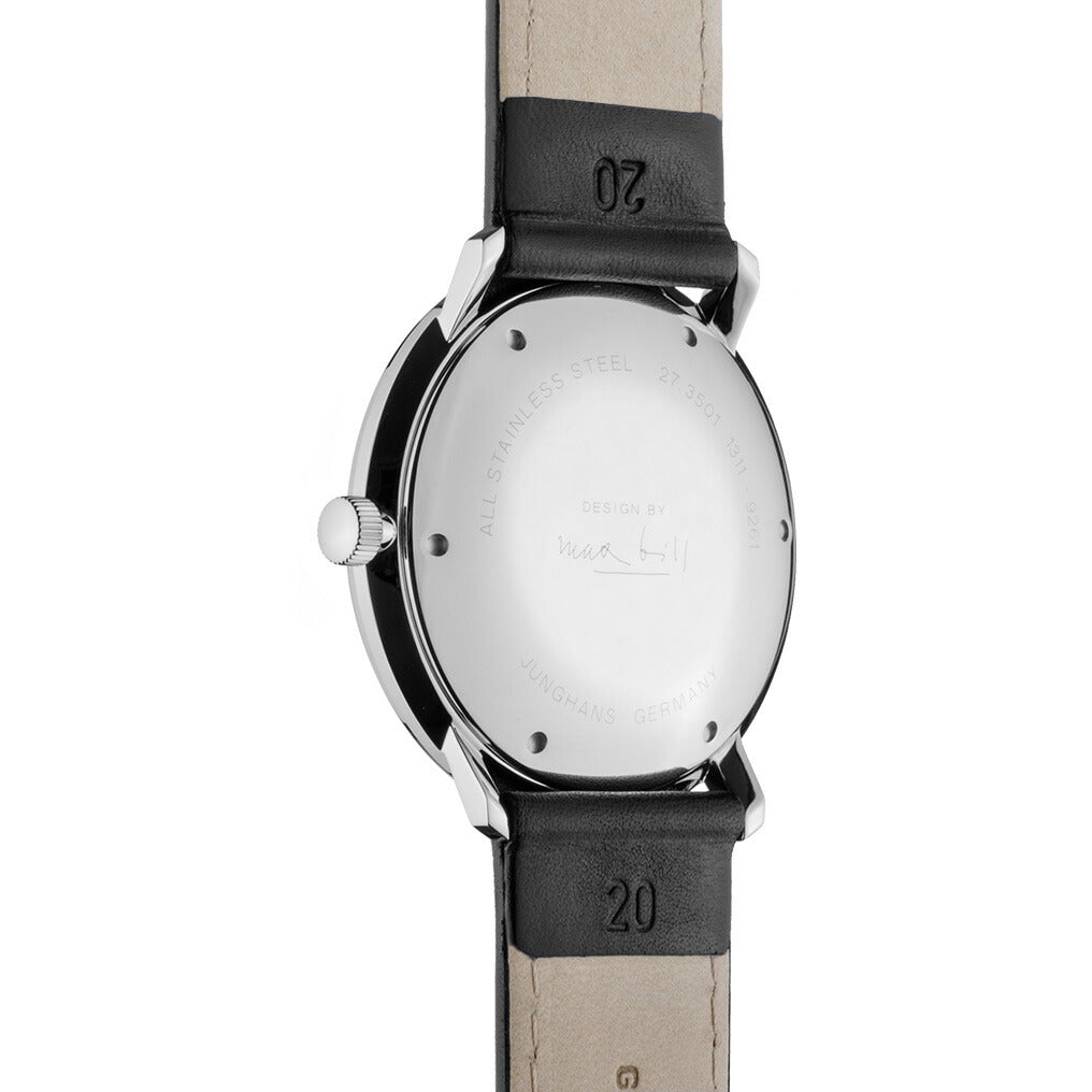 ユンハンス JUNGHANS Max Bill by Junghans Automatic マックス ビル オートマティック 腕時計 メンズ 自動巻き 027 3501 02【60回分割手数料無料!】