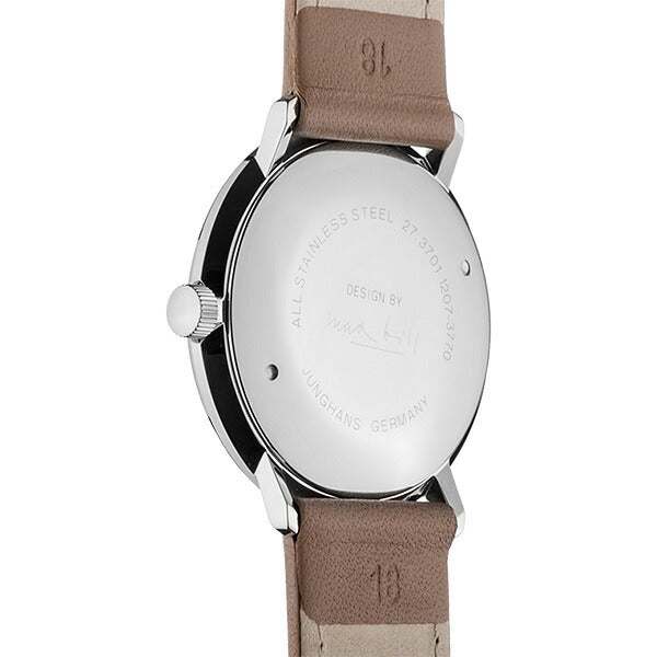 ユンハンス JUNGHANS Max Bill by Junghans Hand wind マックス ビル ハンドワインド 腕時計 メンズ 手巻き 027 3701 02【60回分割手数料無料!】