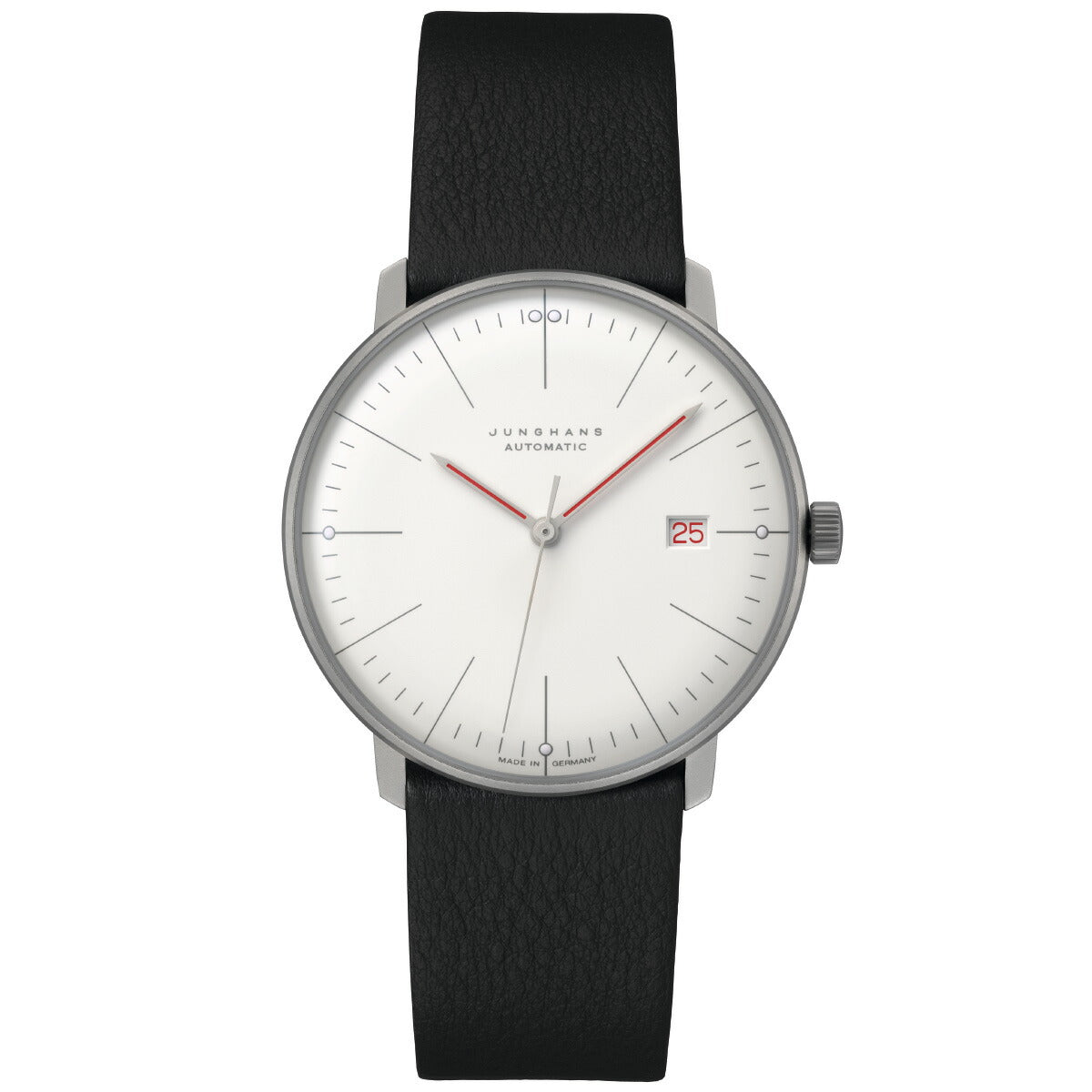 ユンハンス JUNGHANS Max Bill Automatic Bauhaus マックス ビル オートマティック バウハウス 腕時計 メンズ 自動巻き 027 4009 02【60回分割手数料無料!】