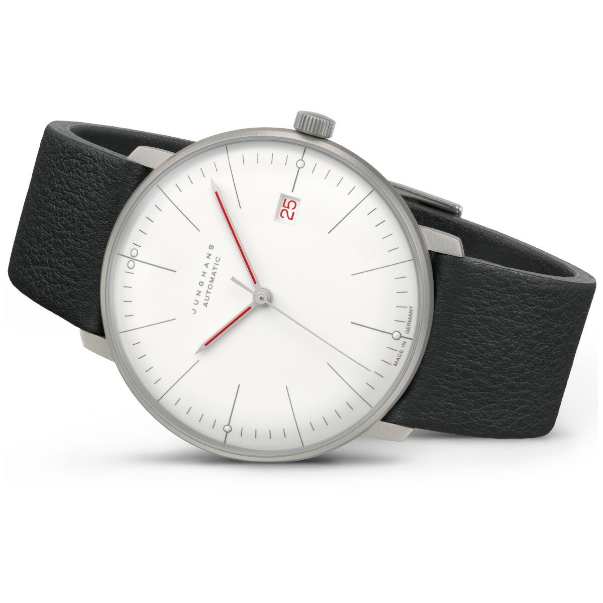 ユンハンス JUNGHANS Max Bill Automatic Bauhaus マックス ビル オートマティック バウハウス 腕時計 メンズ 自動巻き 027 4009 02【60回分割手数料無料!】