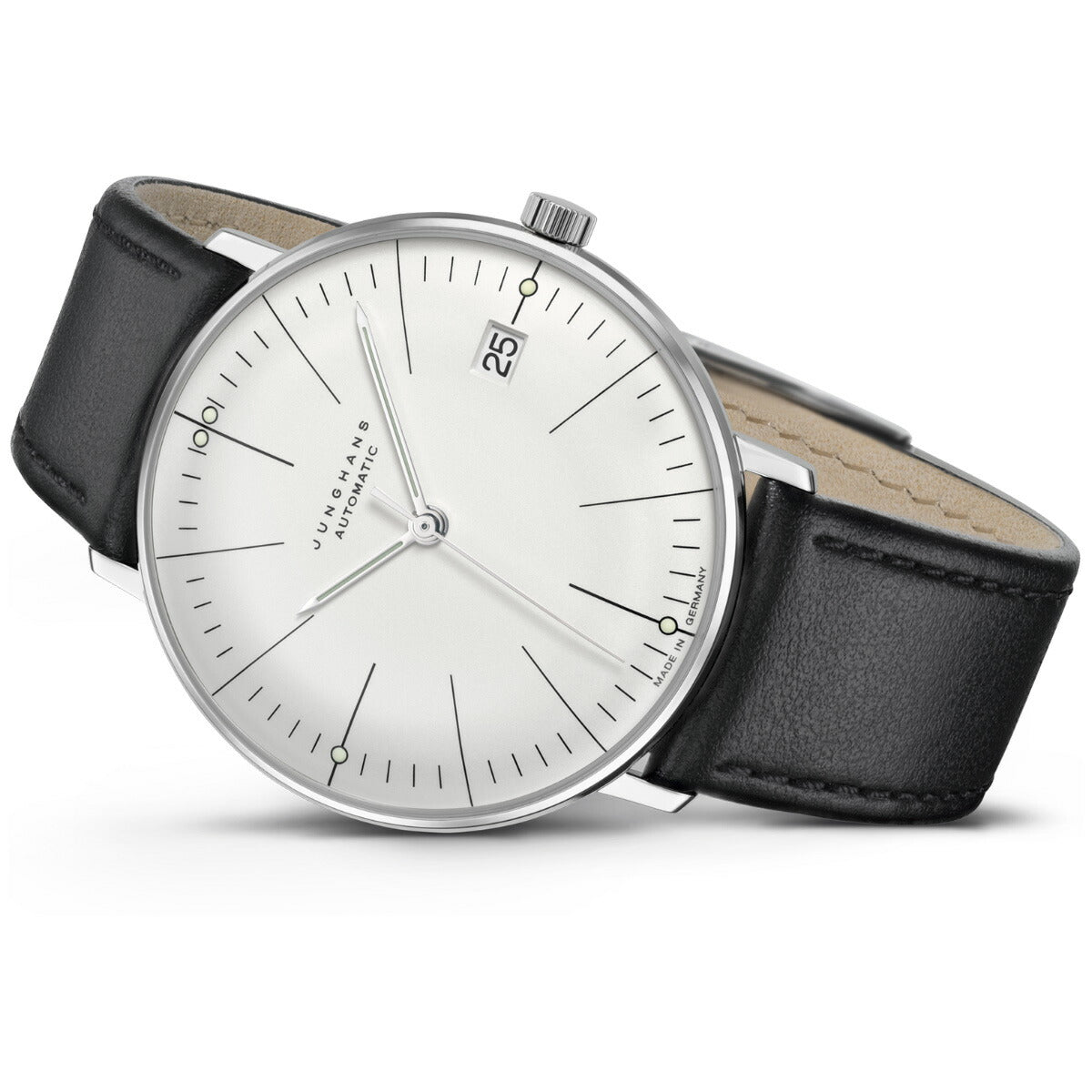 ユンハンス JUNGHANS Max Bill Kleine Automatic マックス ビル クライネ オートマティック 腕時計 メンズ 自動巻き 027 4105 02【60回分割手数料無料!】