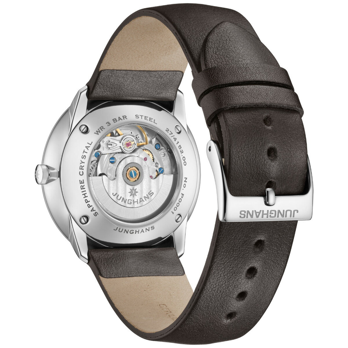 ユンハンス JUNGHANS Meister fein Automatic マイスター ファイン オートマティック 腕時計 メンズ 自動巻き 027 4152 00【60回分割手数料無料!】