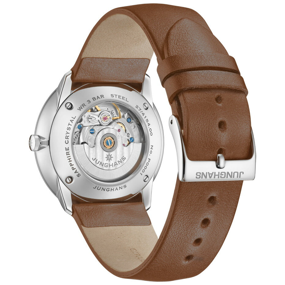 ユンハンス JUNGHANS Meister fein Automatic マイスター ファイン オートマティック 腕時計 メンズ 自動巻き 027 4154 00【60回分割手数料無料!】