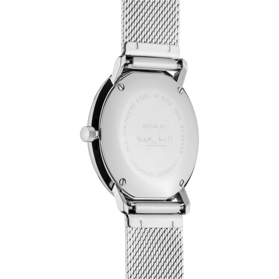 ユンハンス JUNGHANS Max Bill Quarz マックス ビル ダーメン 腕時計 レディース クオーツ 047 4250 46【60回分割手数料無料!】【2025 新作】