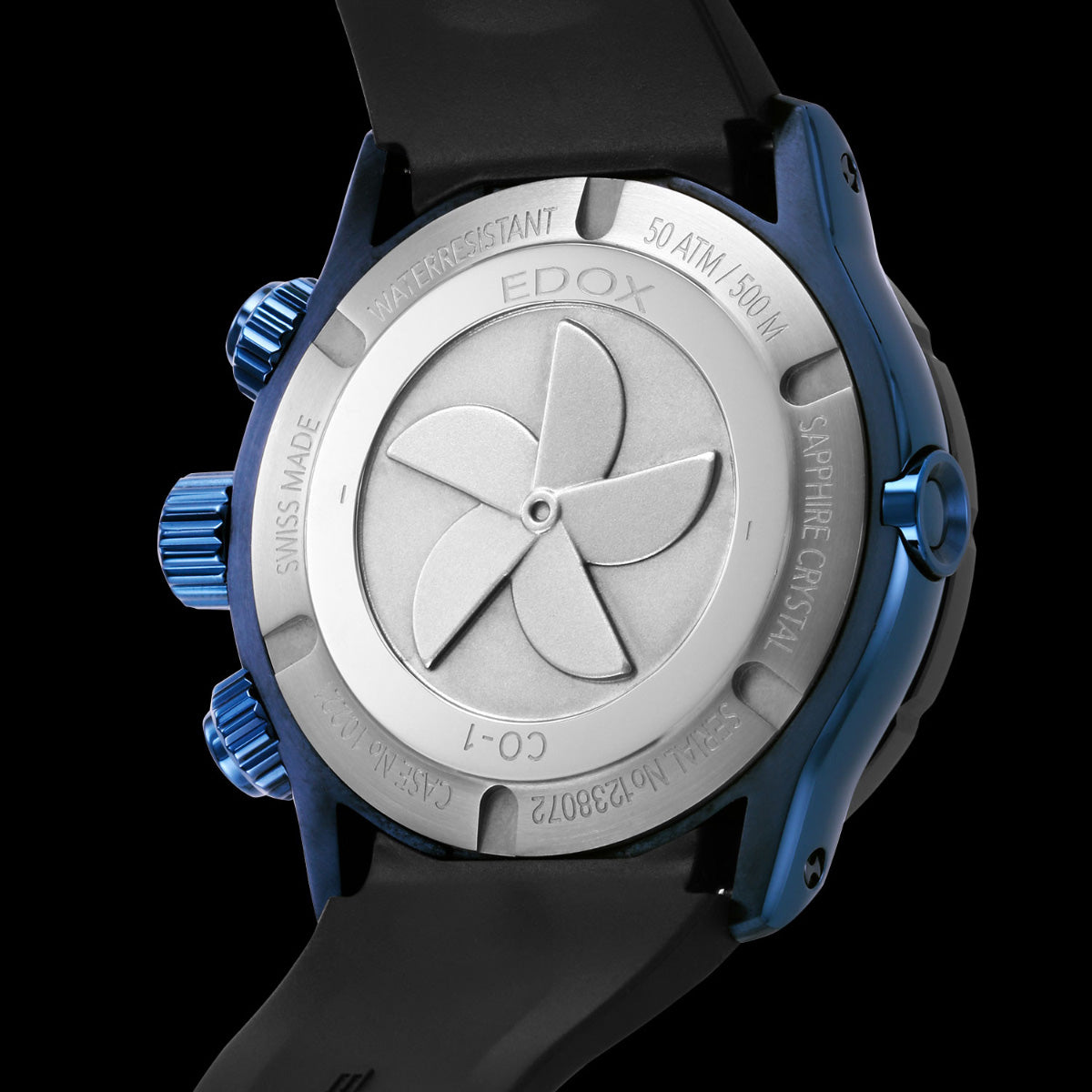 エドックス EDOX クロノオフショア1 クロノグラフ スペシャルエディション 腕時計 メンズ 10221-37BU5-BUM5 CHRONOFFSHORE-1【60回分割手数料無料!】
