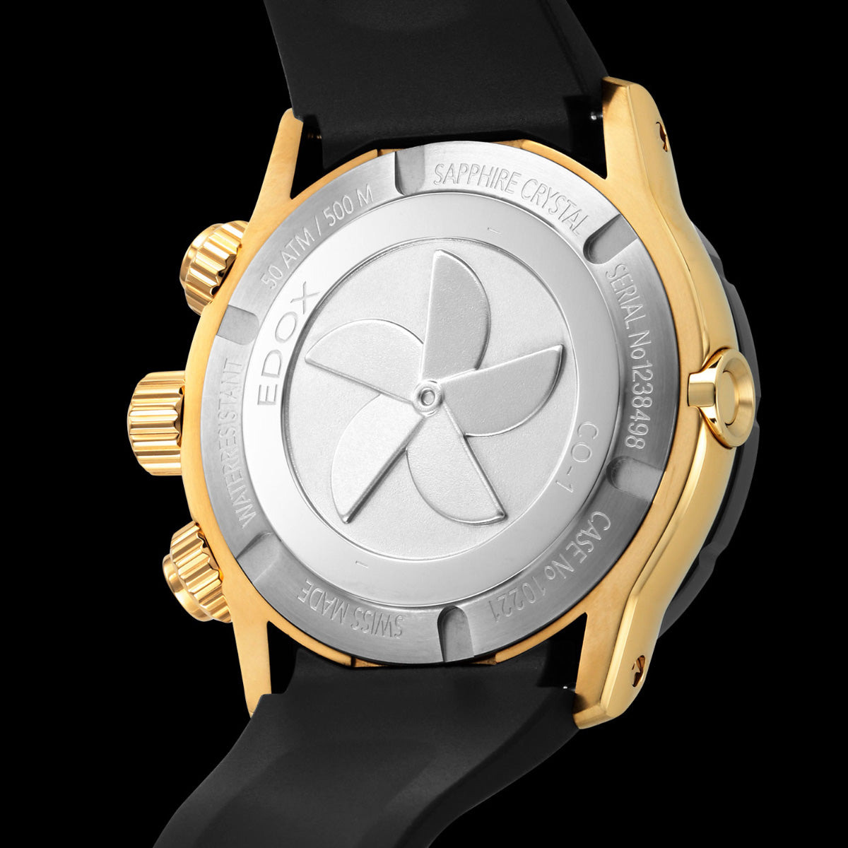 エドックス EDOX クロノオフショア1 クロノグラフ スペシャルエディション 腕時計 メンズ 10221-37J5-DIN5 CHRONOFFSHORE-1【60回分割手数料無料!】