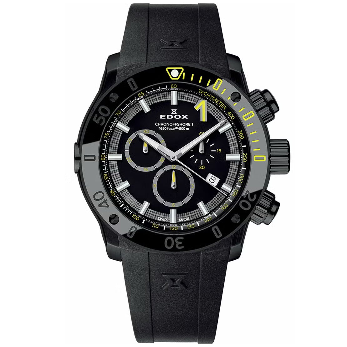エドックス EDOX クロノオフショア1 クロノグラフ 腕時計 メンズ 10221-37N-NINJ CHRONOFFSHORE-1【60回分割手数料無料!】