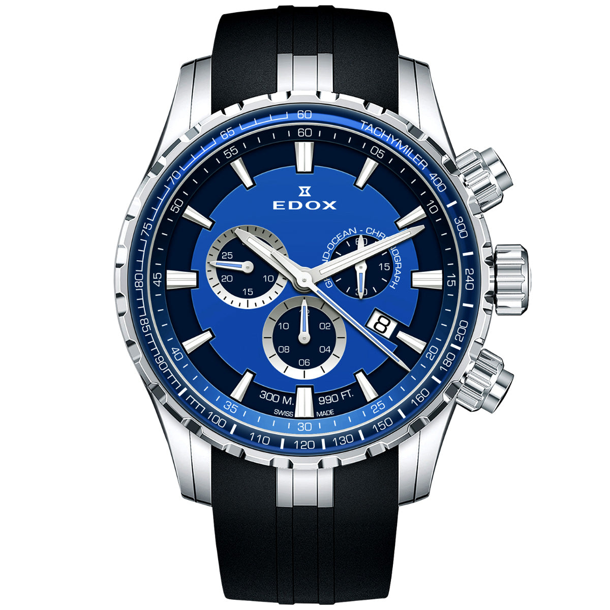 エドックス EDOX グランドオーシャン クロノグラフ 腕時計 メンズ ダイバーズウォッチ 10226-3BUCA-BUIN GRAND OCEAN【60回分割手数料無料!】