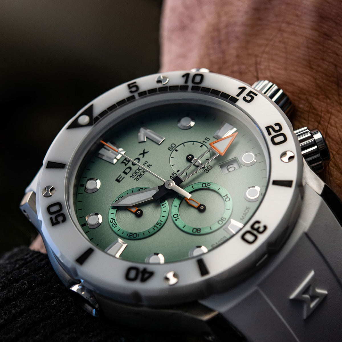 エドックス EDOX クロノオフショア1 クロノグラフ 腕時計 メンズ 10242-TINBN-VIDNO CHRONOFFSHORE-1【60回分割手数料無料!】