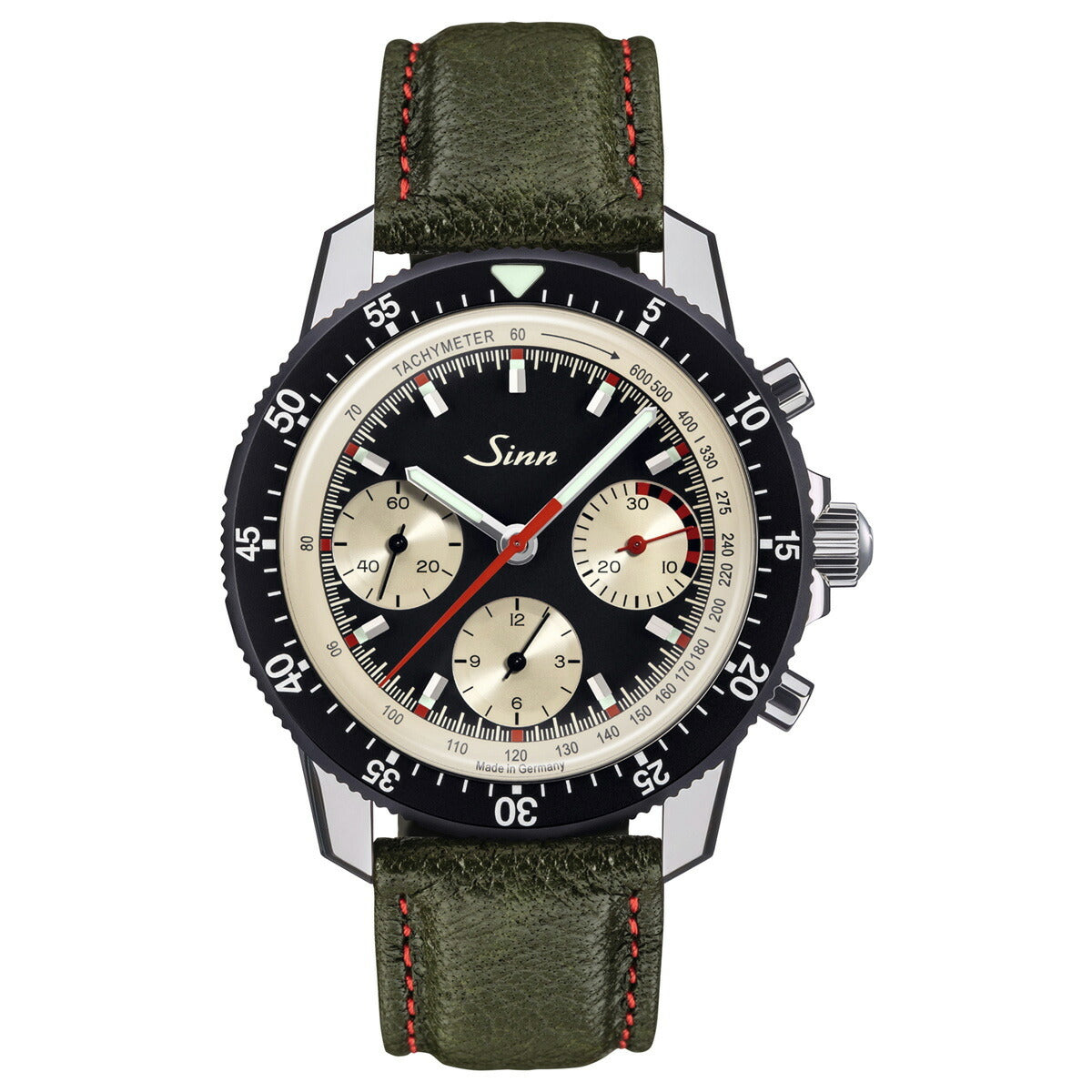 【60回分割手数料無料!】Sinn ジン 103.St.Ty.Hd 手巻き 限定 腕時計 Instrument Chronographs インストゥルメント クロノグラフ ボアレザー ドイツ製
