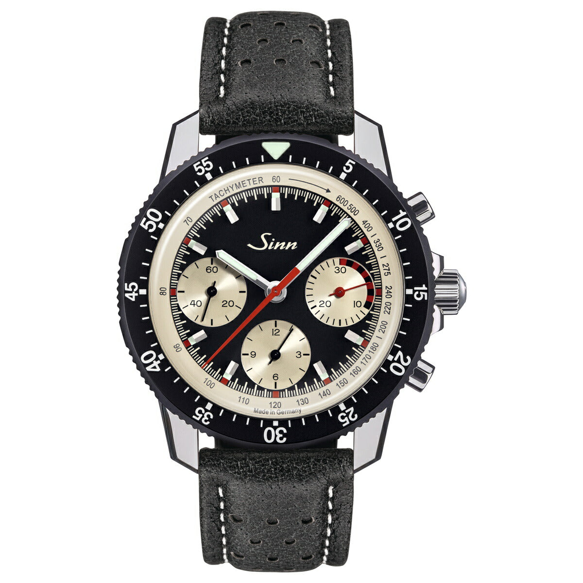 【60回分割手数料無料!】Sinn ジン 103.St.Ty.Hd 手巻き 限定 腕時計 Instrument Chronographs インストゥルメント クロノグラフ ボアレザー ドイツ製