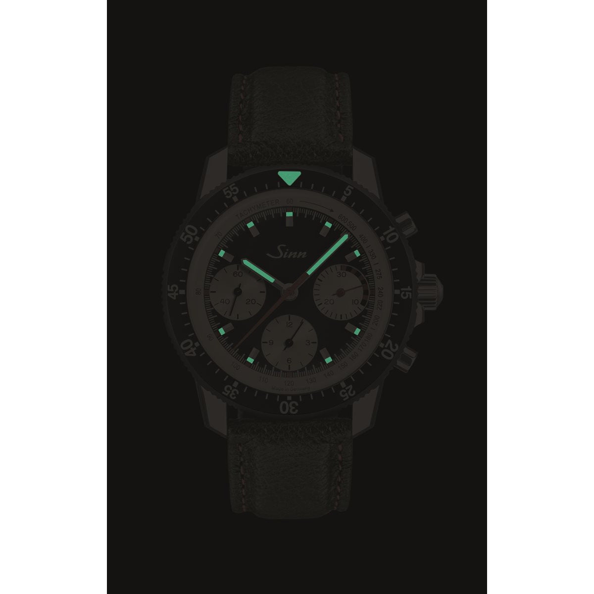 【60回分割手数料無料!】Sinn ジン 103.St.Ty.Hd 手巻き 限定 腕時計 Instrument Chronographs インストゥルメント クロノグラフ ボアレザー ドイツ製