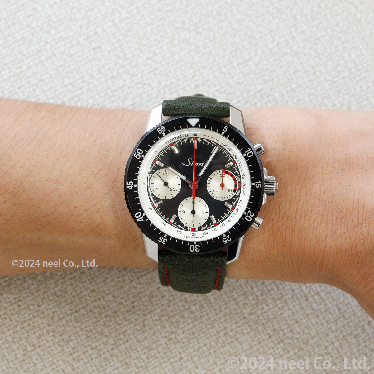 【60回分割手数料無料!】Sinn ジン 103.St.Ty.Hd 手巻き 限定 腕時計 Instrument Chronographs インストゥルメント クロノグラフ ボアレザー ドイツ製