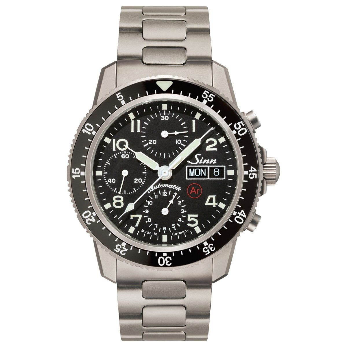Sinn ジン 103.TI.AR 自動巻き 腕時計 メンズ Instrument Chronographs インストゥルメント クロノグラフ チタンバンド ドイツ製【60回分割手数料無料!】
