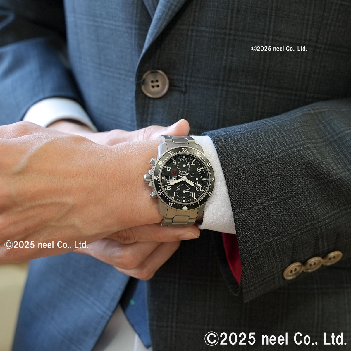 Sinn ジン 103.TI.AR 自動巻き 腕時計 メンズ Instrument Chronographs インストゥルメント クロノグラフ チタンバンド ドイツ製【60回分割手数料無料!】