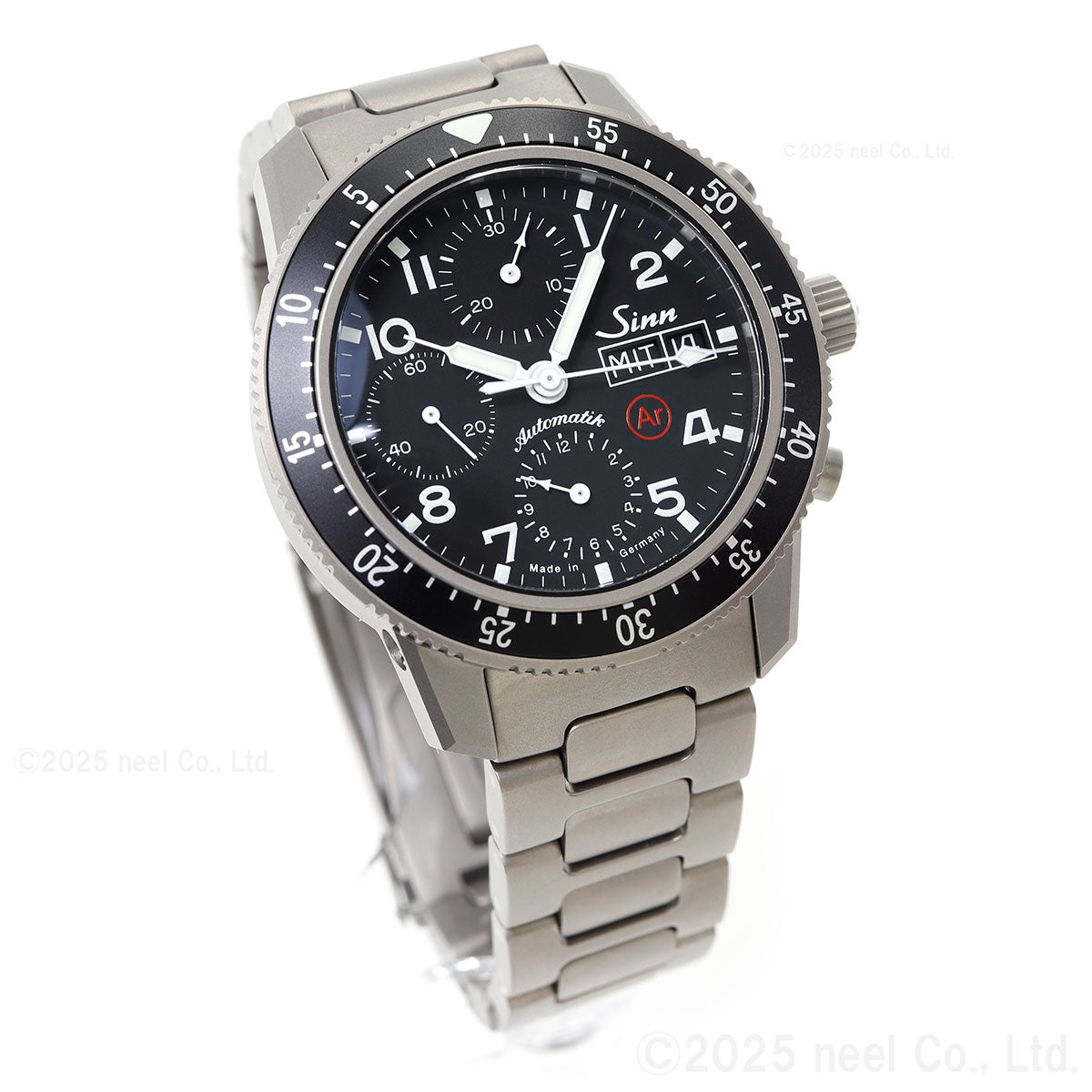 Sinn ジン 103.TI.AR 自動巻き 腕時計 メンズ Instrument Chronographs インストゥルメント クロノグラフ チタンバンド ドイツ製【60回分割手数料無料!】