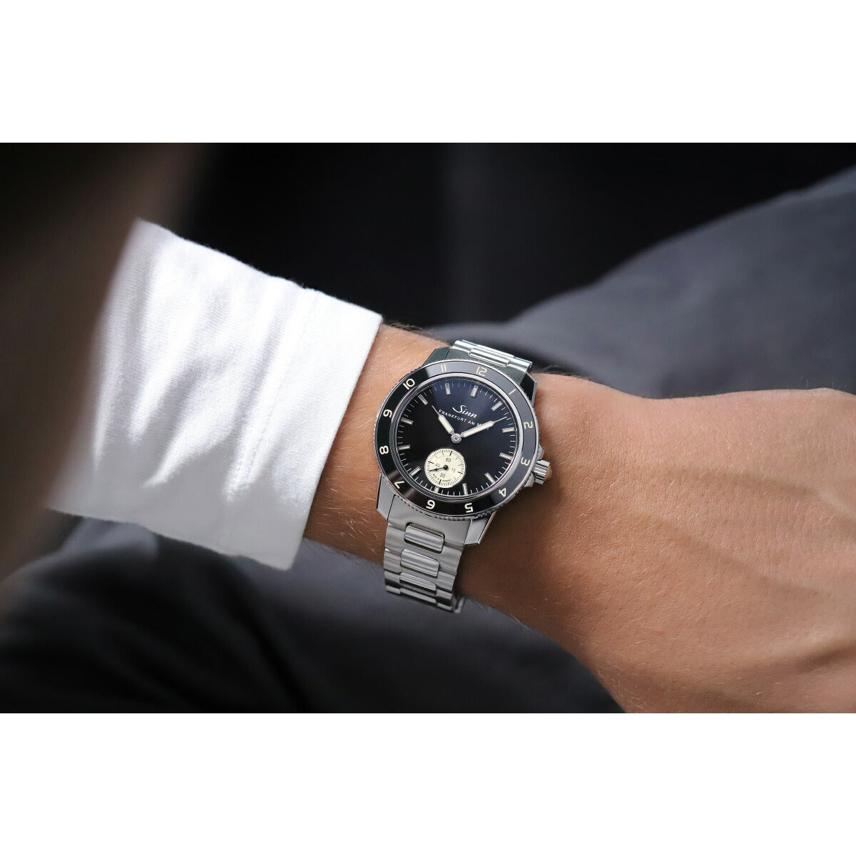 Sinn ジン 104 Classic 12 自動巻 腕時計 Pilot Watches パイロットウォッチ ファインアジャスト付きブレスレット ドイツ製【2025 新作】【60回分割手数料無料!】