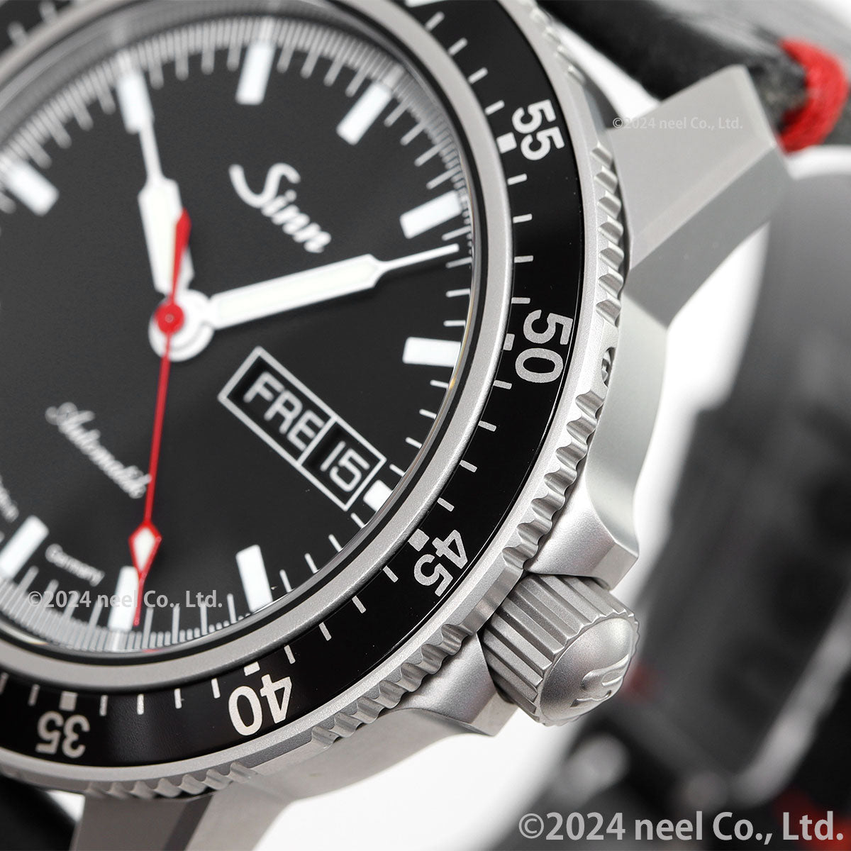 Sinn ジン 104.ST.SA.I.RS.M L 自動巻き 腕時計 メンズ 限定モデル カウレザーストラップ ドイツ製 限定200本【60回分割手数料無料!】