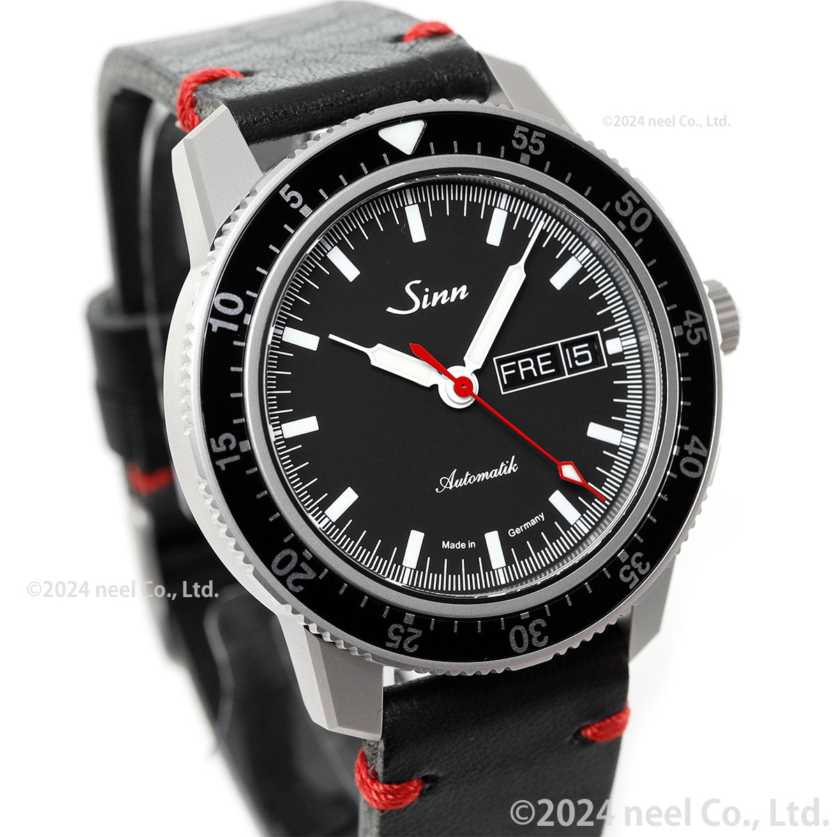 Sinn ジン 104.ST.SA.I.RS.M L 自動巻き 腕時計 メンズ 限定モデル カウレザーストラップ ドイツ製 限定200本【60回分割手数料無料!】