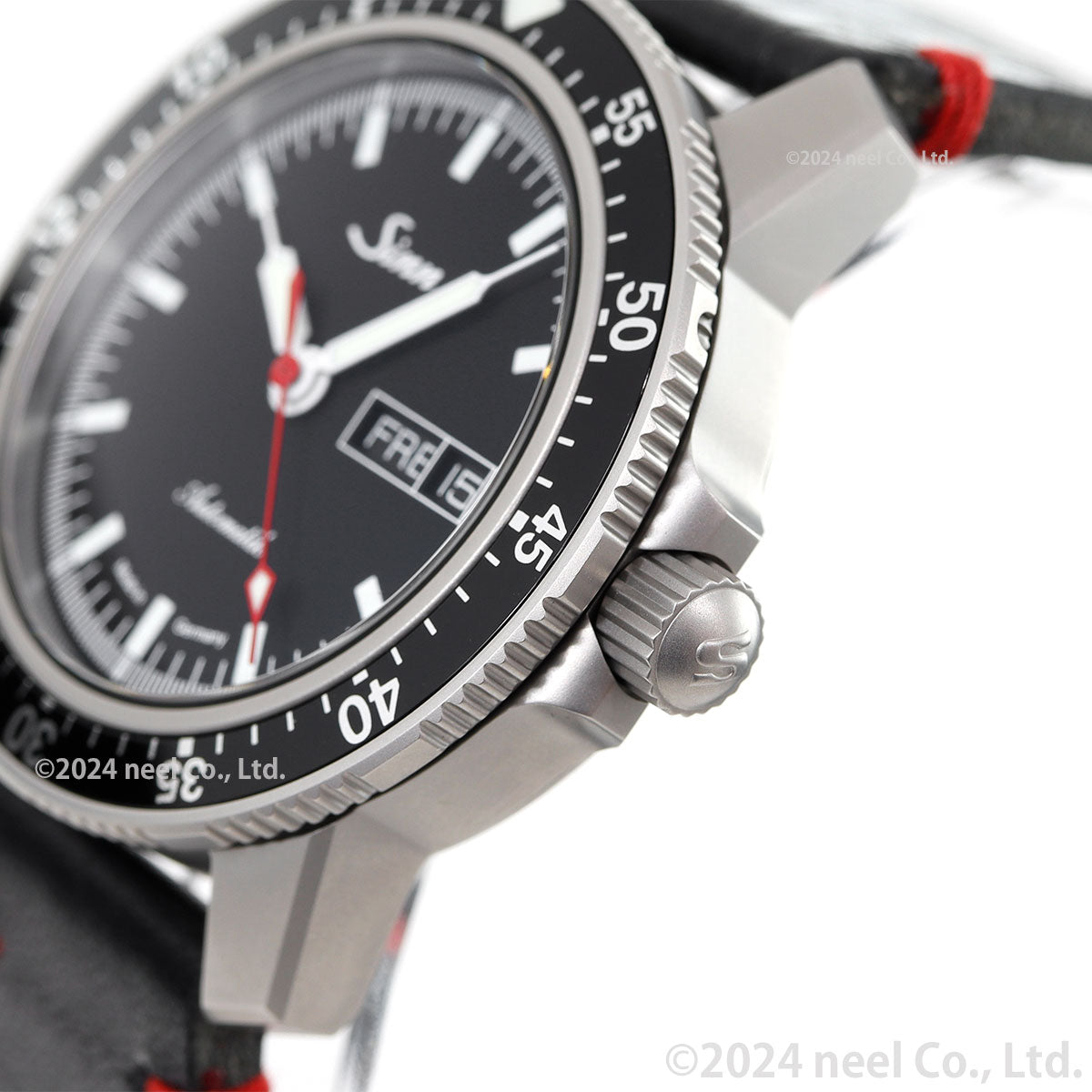 Sinn ジン 104.ST.SA.I.RS.M L 自動巻き 腕時計 メンズ 限定モデル カウレザーストラップ ドイツ製 限定200本【60回分割手数料無料!】
