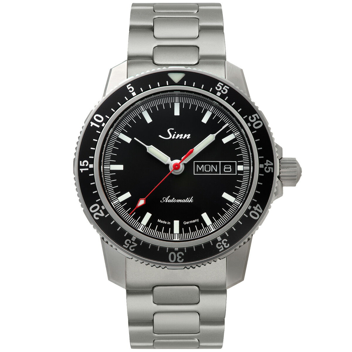 Sinn ジン 104.ST.SA.I.RS.M M 自動巻き 腕時計 メンズ 限定モデル マット仕上げブレスレット ドイツ製 限定200本【60回分割手数料無料!】