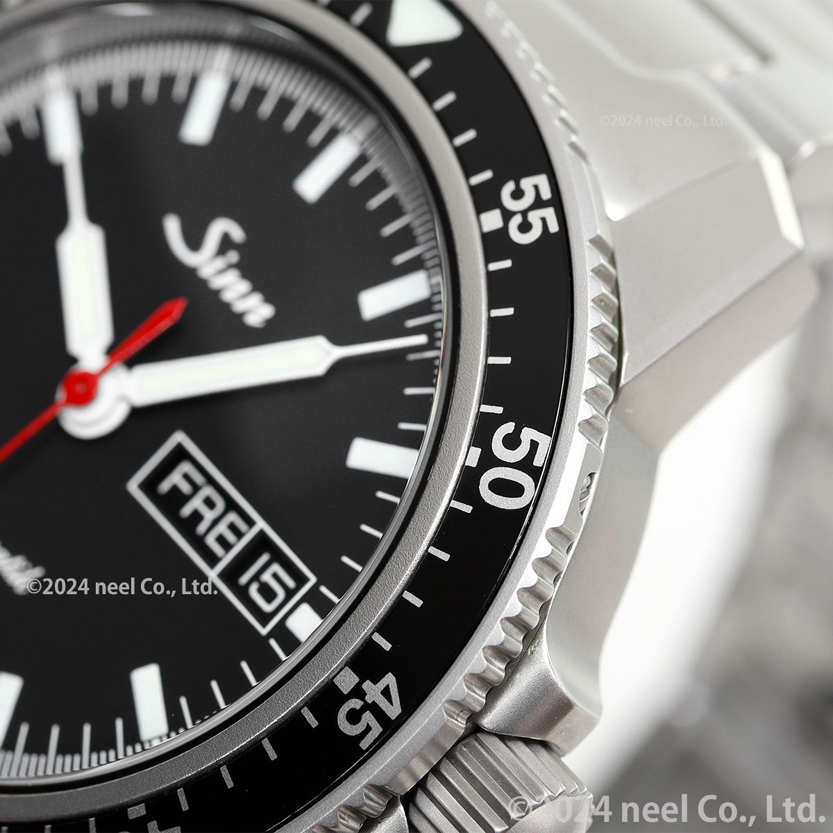 Sinn ジン 104.ST.SA.I.RS.M M 自動巻き 腕時計 メンズ 限定モデル マット仕上げブレスレット ドイツ製 限定200本【60回分割手数料無料!】