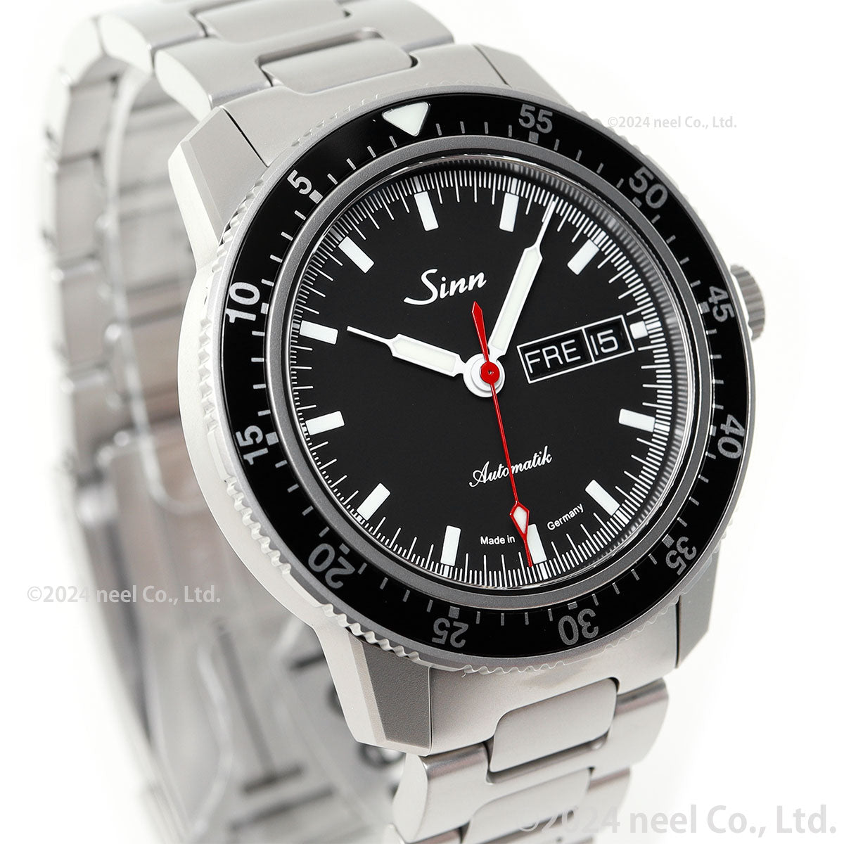 Sinn ジン 104.ST.SA.I.RS.M M 自動巻き 腕時計 メンズ 限定モデル マット仕上げブレスレット ドイツ製 限定200本【60回分割手数料無料!】