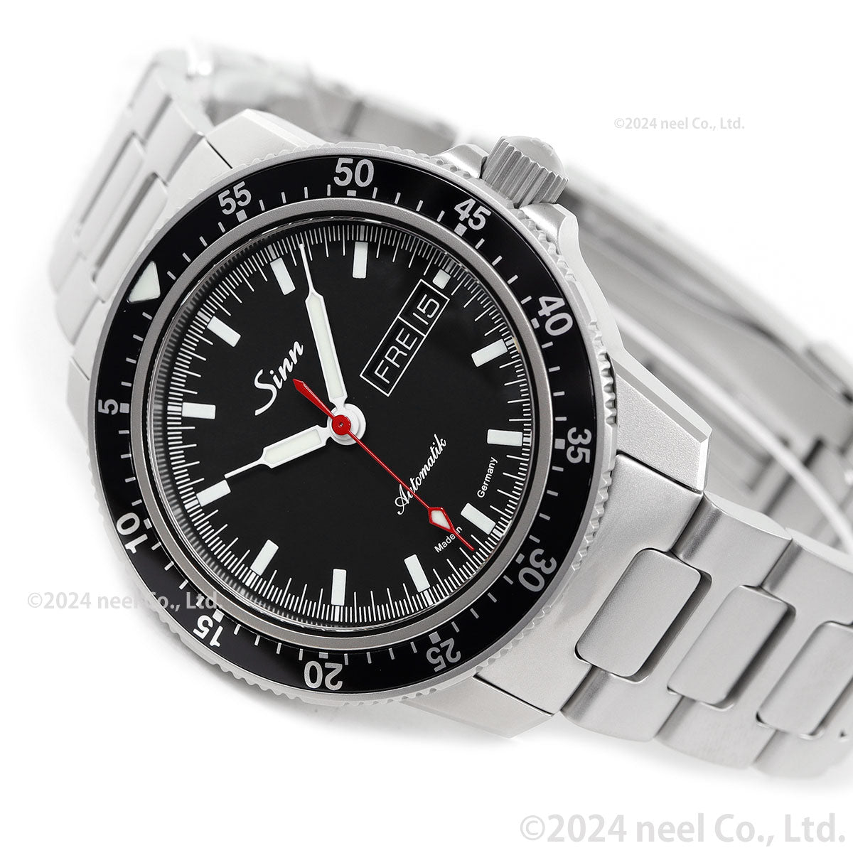 Sinn ジン 104.ST.SA.I.RS.M M 自動巻き 腕時計 メンズ 限定モデル マット仕上げブレスレット ドイツ製 限定200本【60回分割手数料無料!】