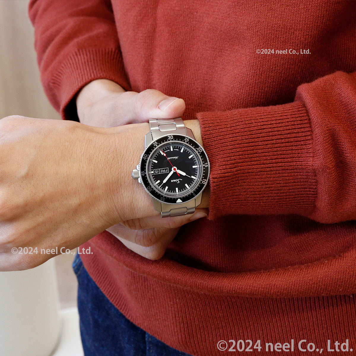 Sinn ジン 104.ST.SA.I.RS.M M 自動巻き 腕時計 メンズ 限定モデル マット仕上げブレスレット ドイツ製 限定200本【60回分割手数料無料!】