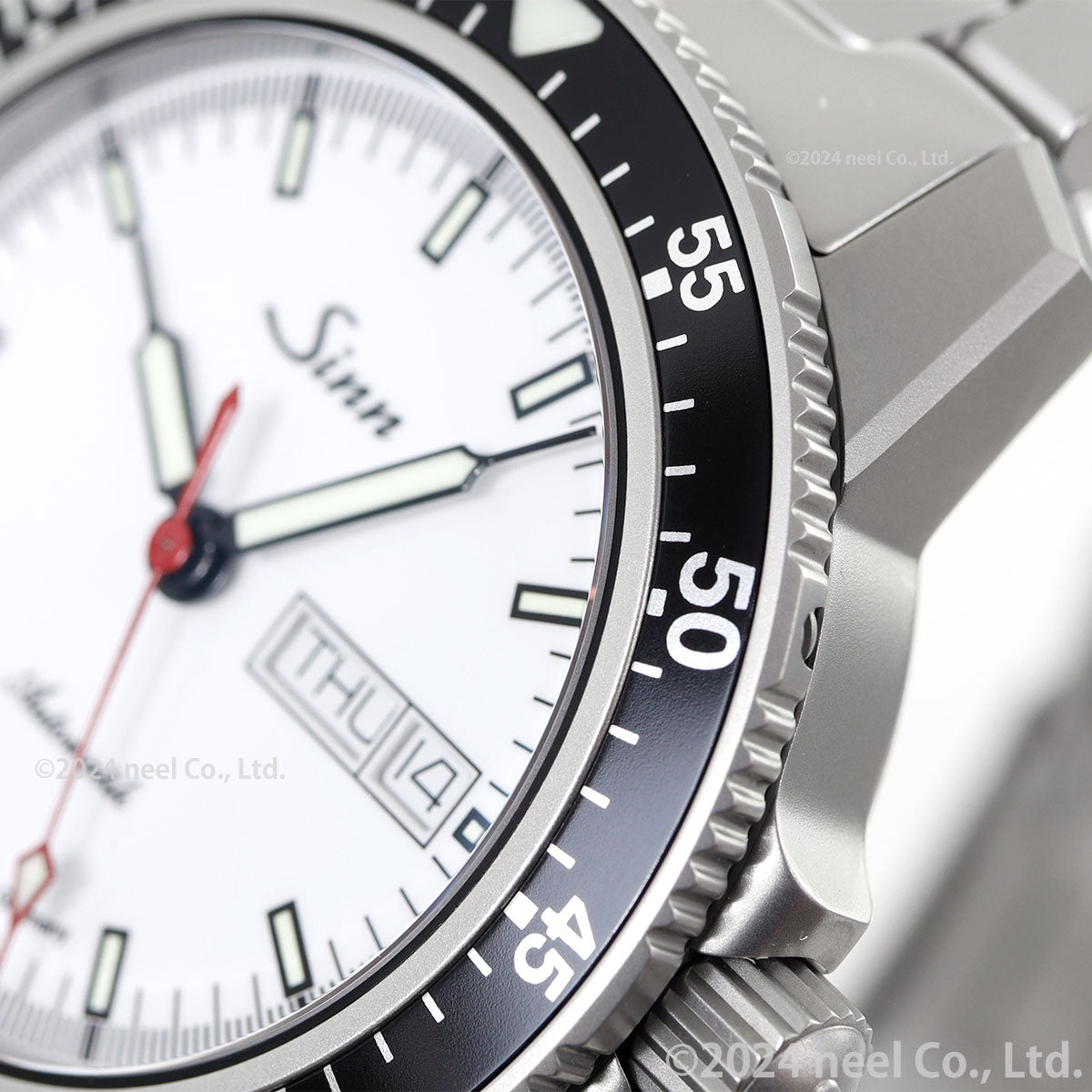 Sinn ジン 104.ST.SA.I.W.RS.M M 自動巻き 腕時計 メンズ 限定モデル マット仕上げブレスレット ドイツ製 限定200本【60回分割手数料無料!】
