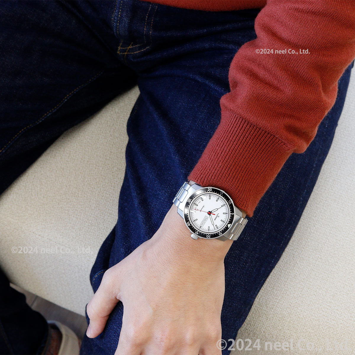 Sinn ジン 104.ST.SA.I.W.RS.M M 自動巻き 腕時計 メンズ 限定モデル マット仕上げブレスレット ドイツ製 限定200本【60回分割手数料無料!】