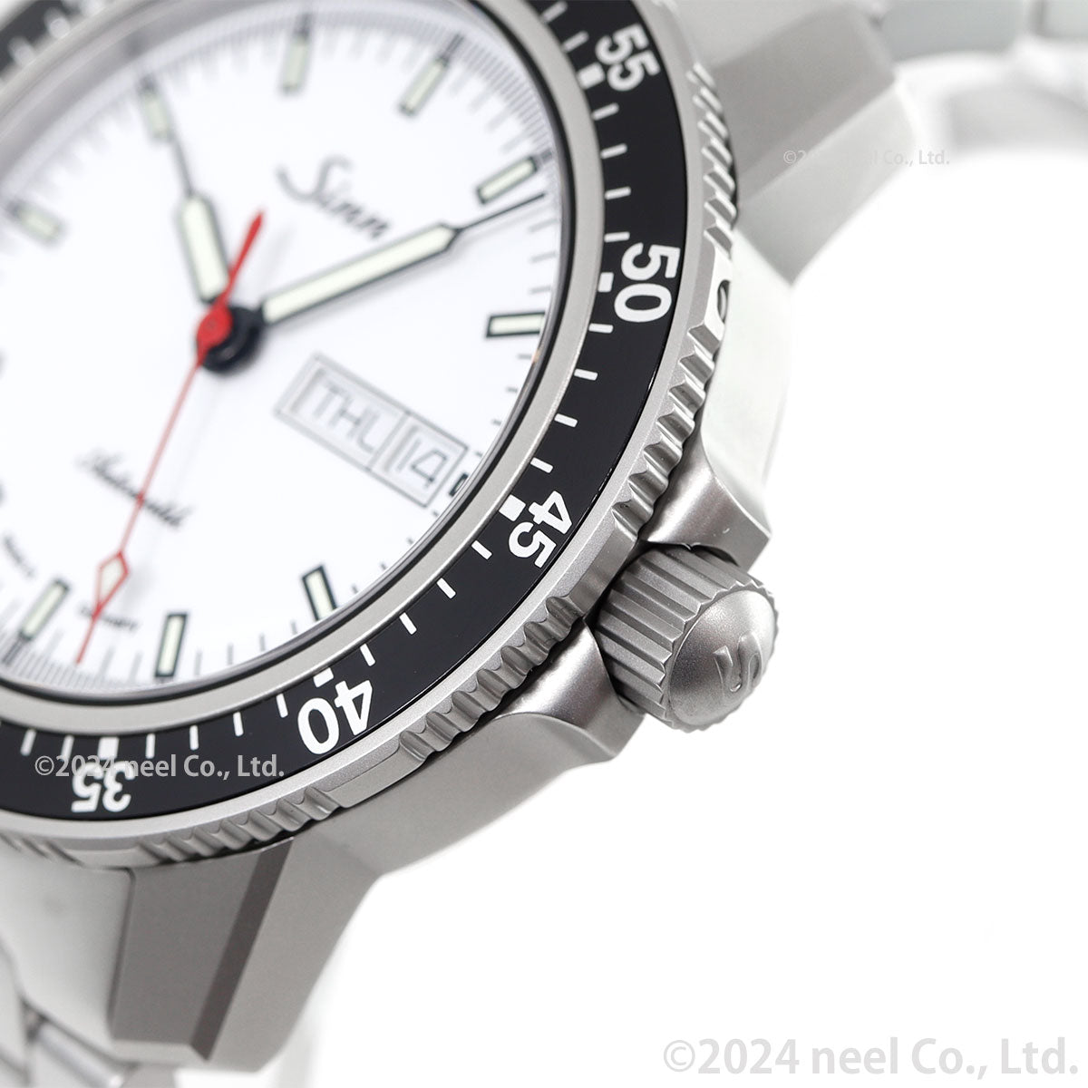 Sinn ジン 104.ST.SA.I.W.RS.M M 自動巻き 腕時計 メンズ 限定モデル マット仕上げブレスレット ドイツ製 限定200本【60回分割手数料無料!】
