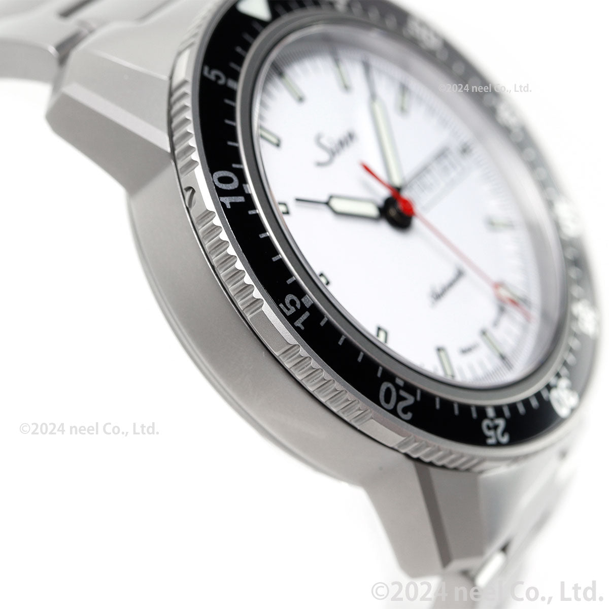 Sinn ジン 104.ST.SA.I.W.RS.M M 自動巻き 腕時計 メンズ 限定モデル マット仕上げブレスレット ドイツ製 限定200本【60回分割手数料無料!】