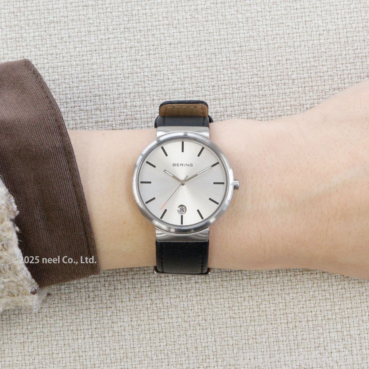 ベーリング BERING 腕時計 メンズ レディース クラシック スカンジナビアン ステッチカーフレザー Classic Scandinavian Stitched calf leather 11035-400-J