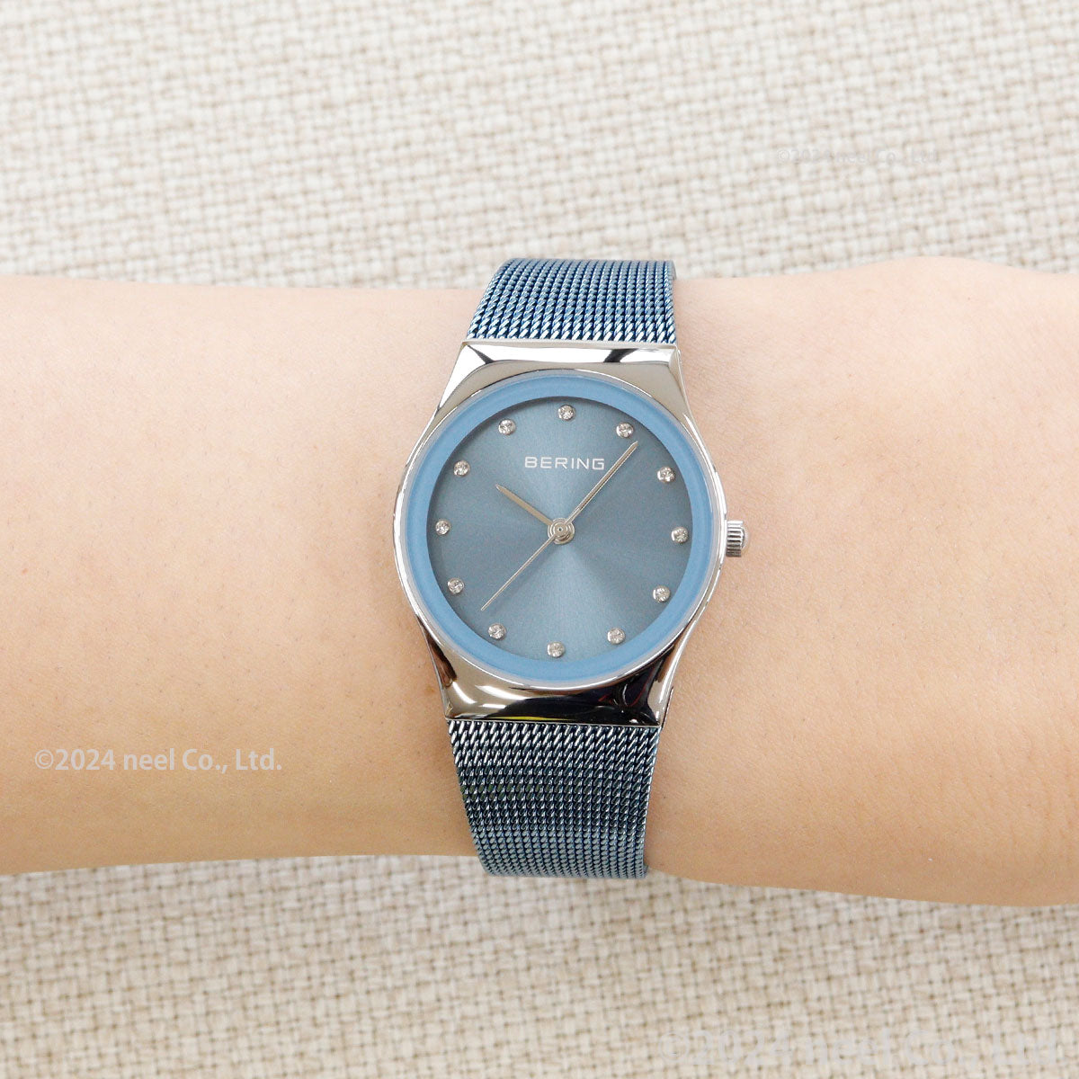 ベーリング BERING 腕時計 レディース アークティックブルー ペアコレクション Arctic Blue Pair Collection 12927-308【2024 新作】