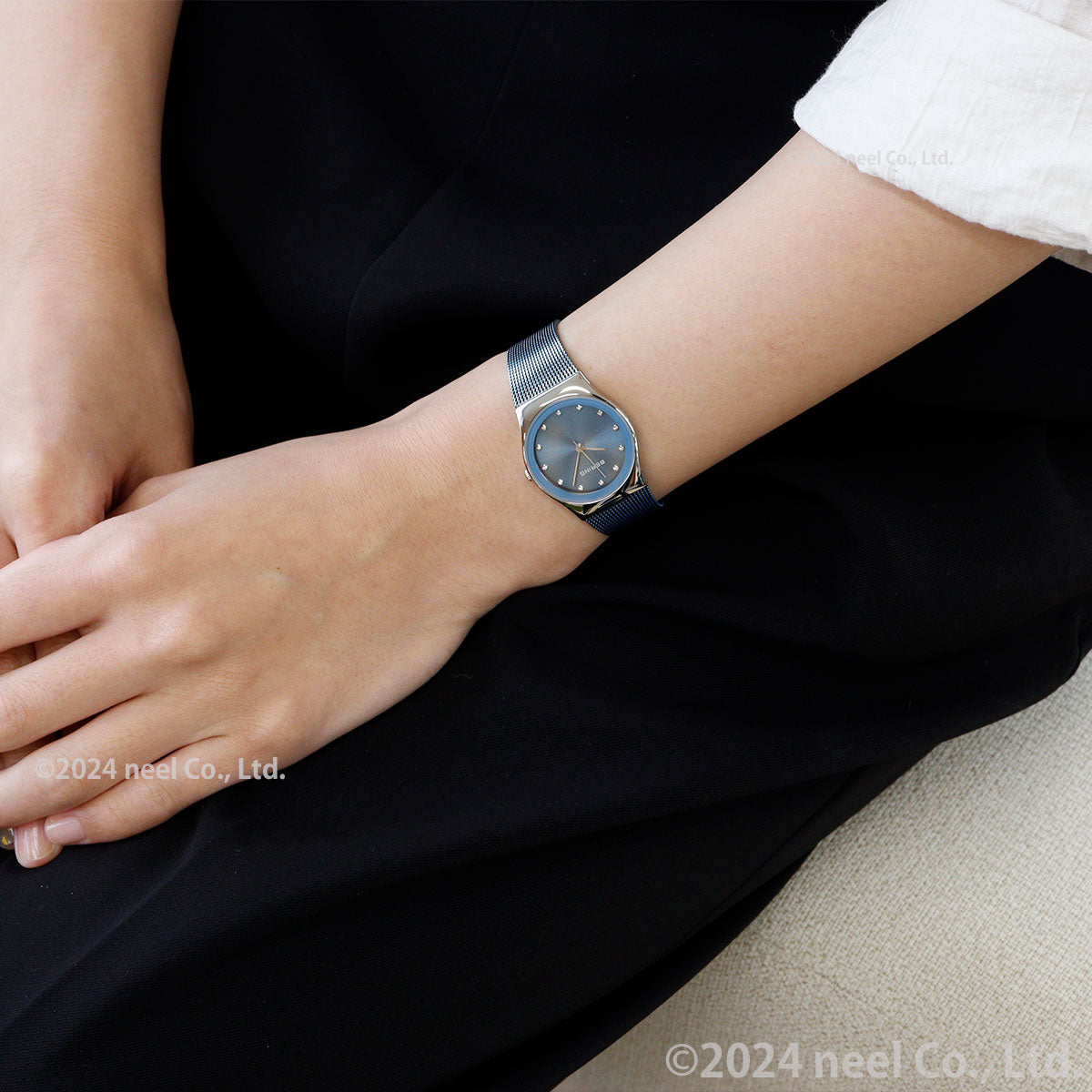 ベーリング BERING 腕時計 レディース アークティックブルー ペアコレクション Arctic Blue Pair Collection 12927-308【2024 新作】