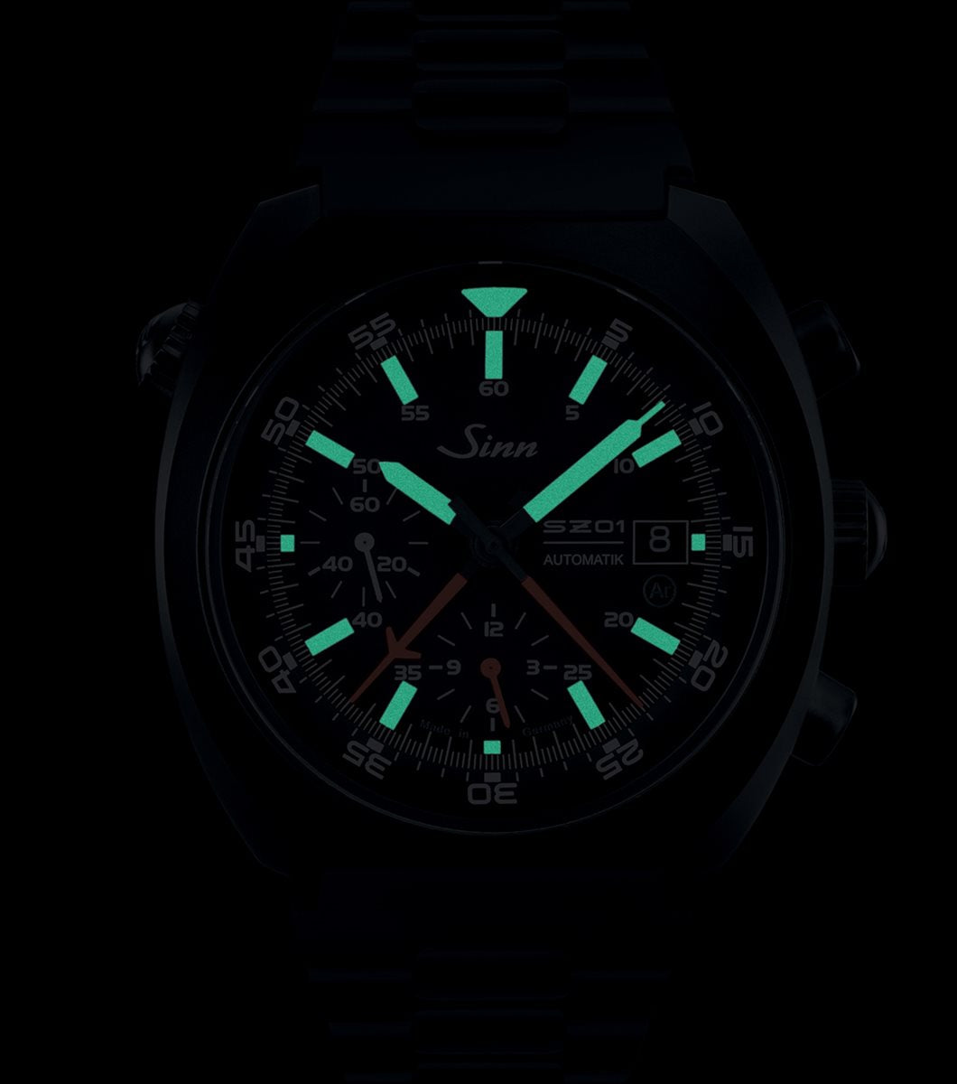 Sinn ジン 140.ST.S 自動巻き 腕時計 メンズ Instrument Chronographs インストゥルメント クロノグラフ ステンレスバンド ドイツ製【60回分割手数料無料!】