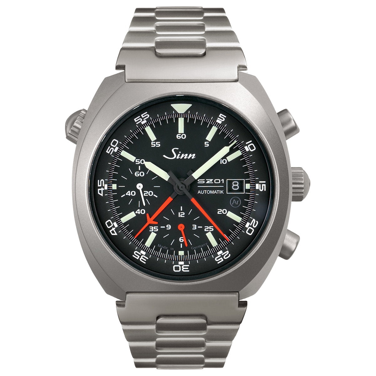 Sinn ジン 140.ST 自動巻き 腕時計 メンズ Instrument Chronographs インストゥルメント クロノグラフ ステンレスバンド ドイツ製【60回分割手数料無料!】